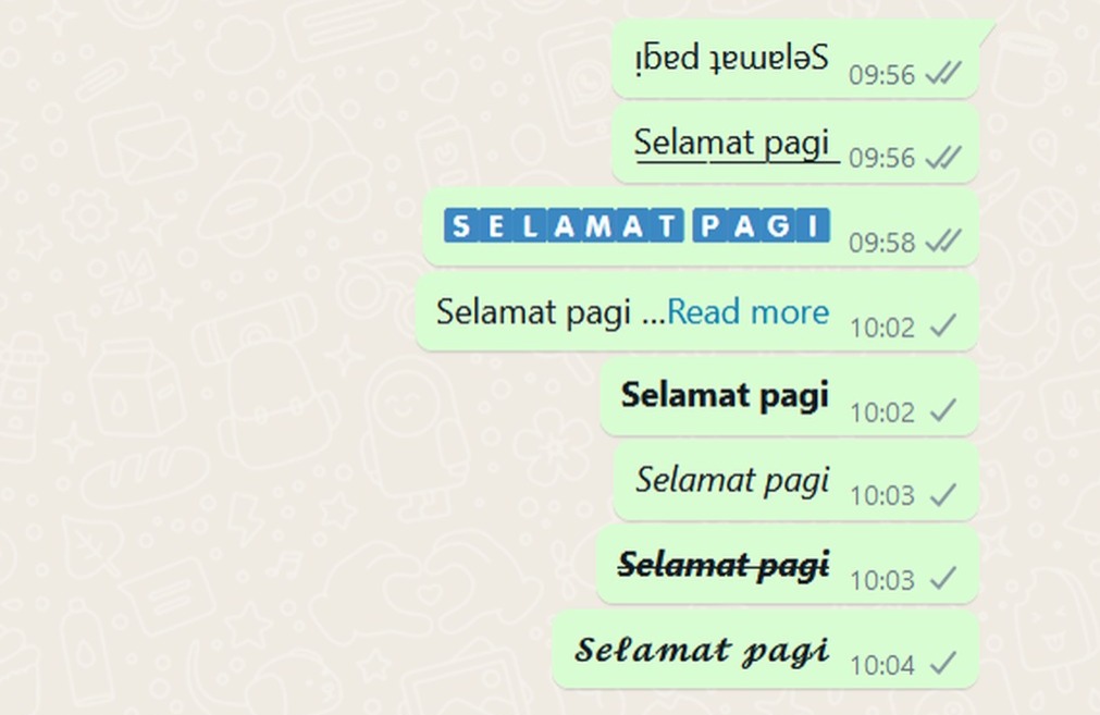 Cara Membuat Tulisan Unik di WhatsApp